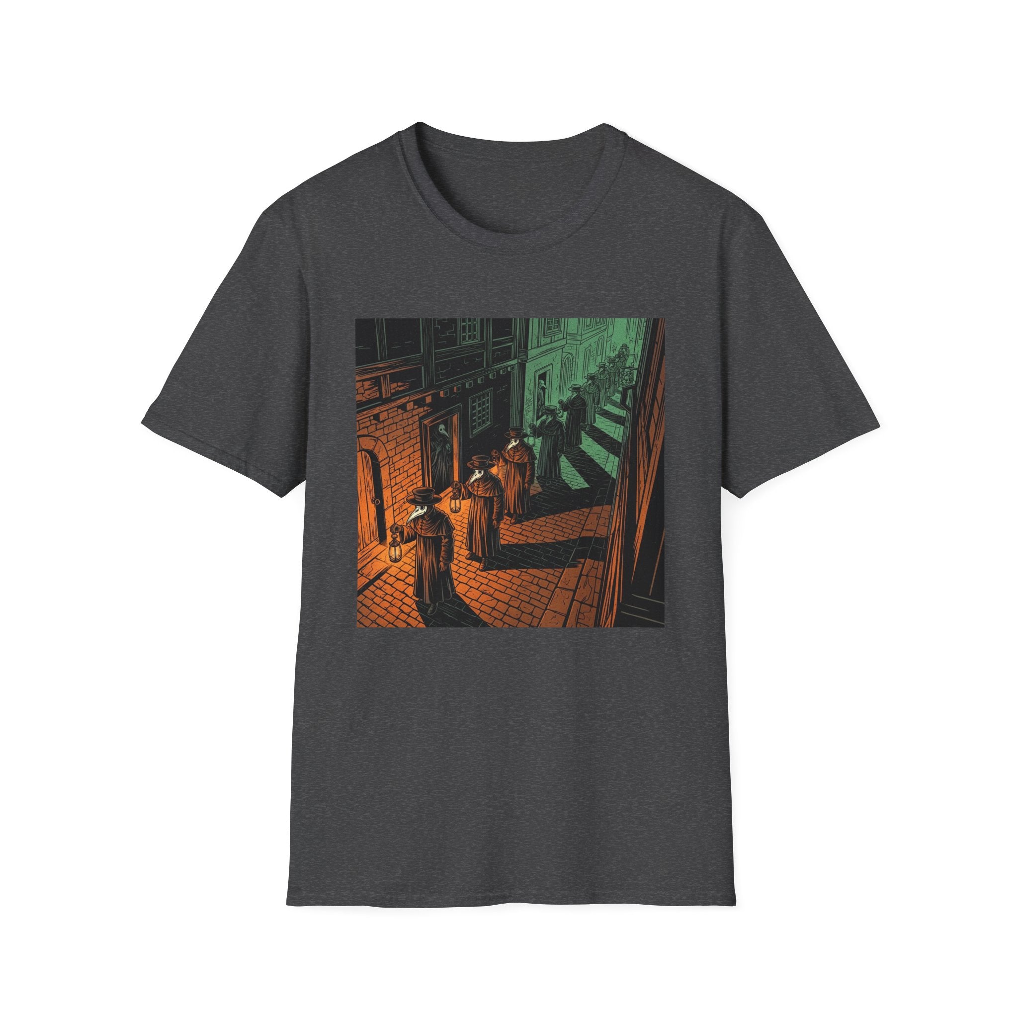Street Art Themed Unisex Softstyle T-Shirt
