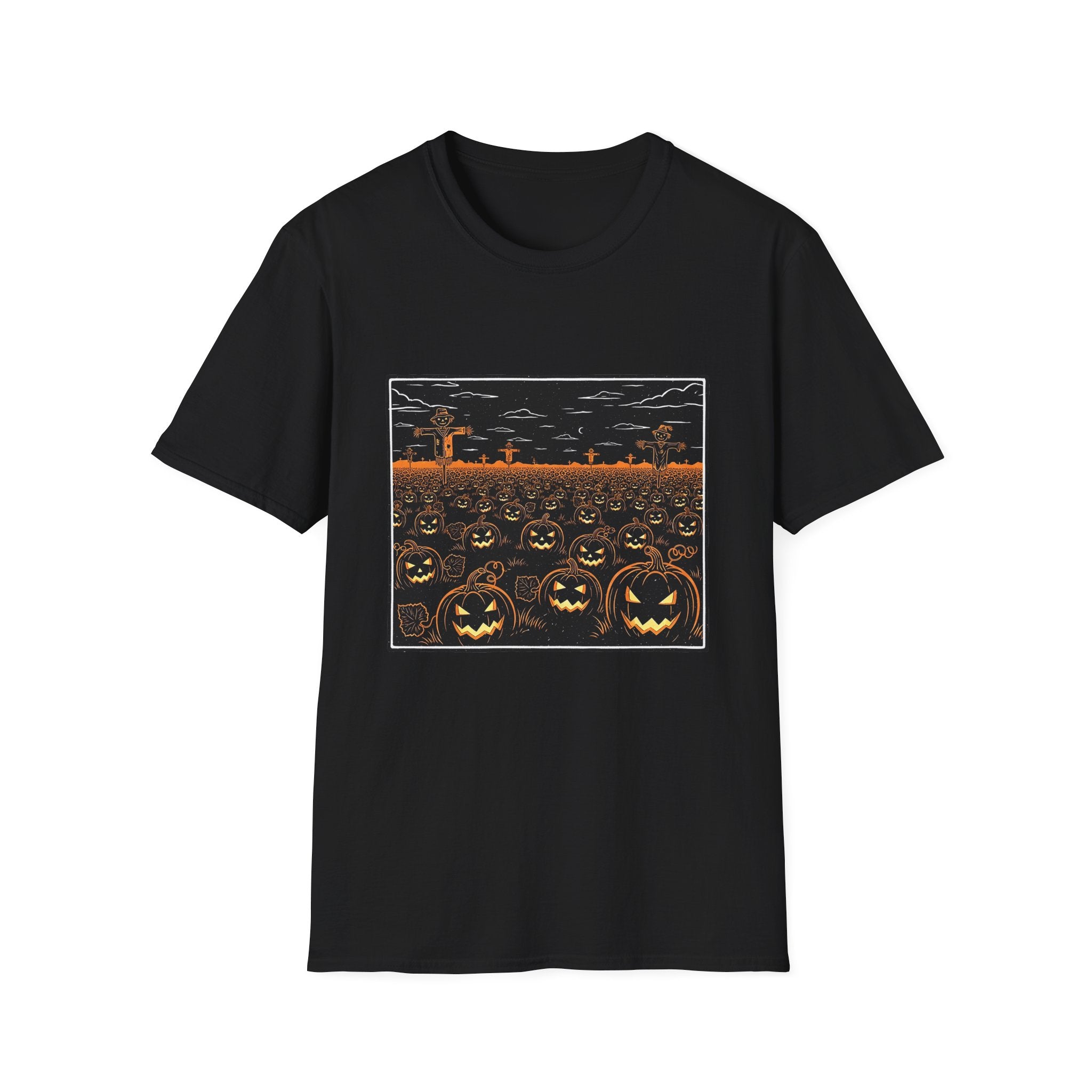 Halloween Pumpkin Graveyard T-Shirt