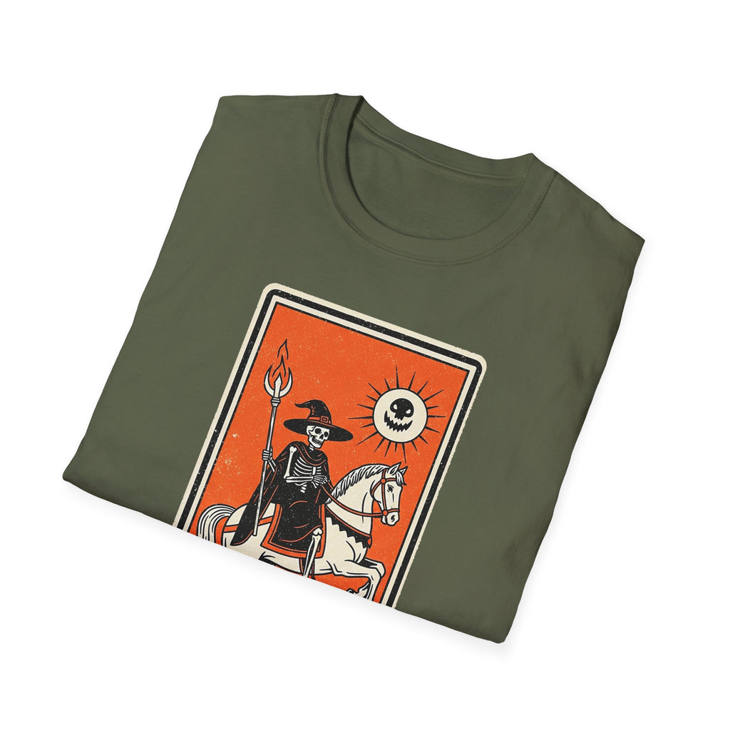 Death Tarot Card Unisex Softstyle T-Shirt