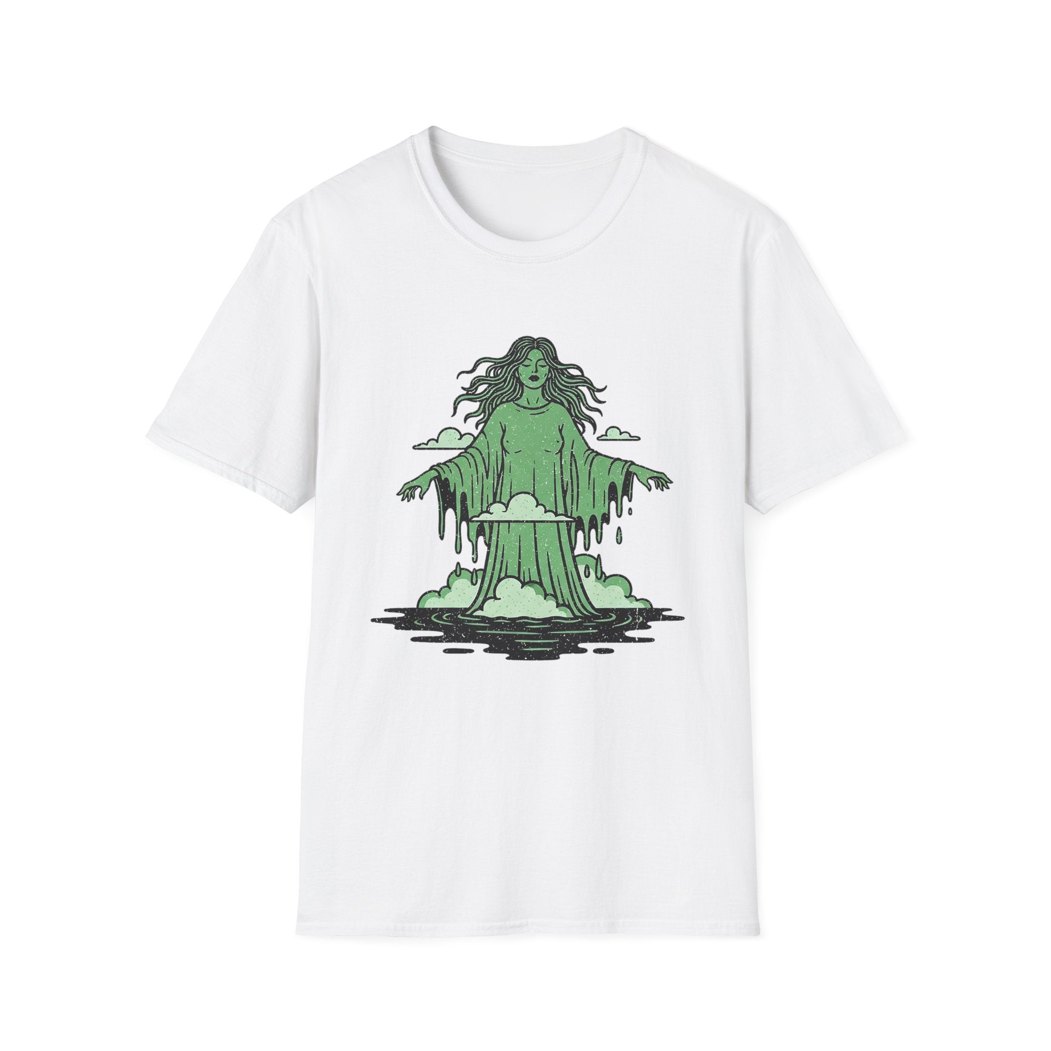 Green Goddess Unisex Softstyle T-Shirt