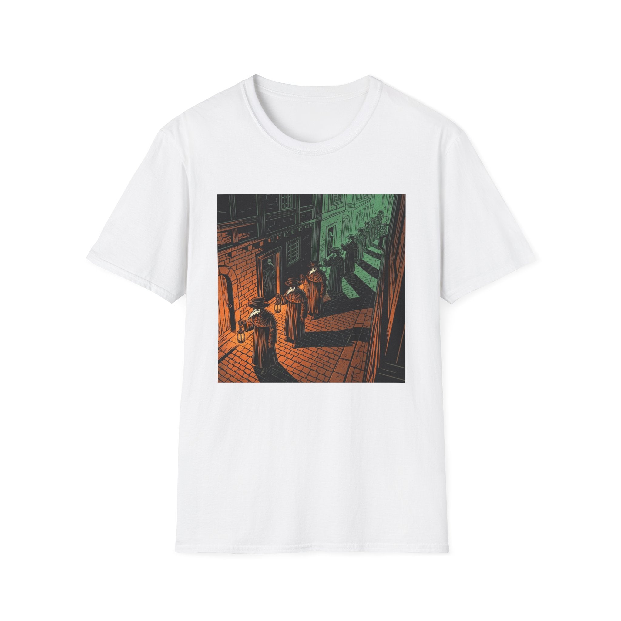 Street Art Themed Unisex Softstyle T-Shirt