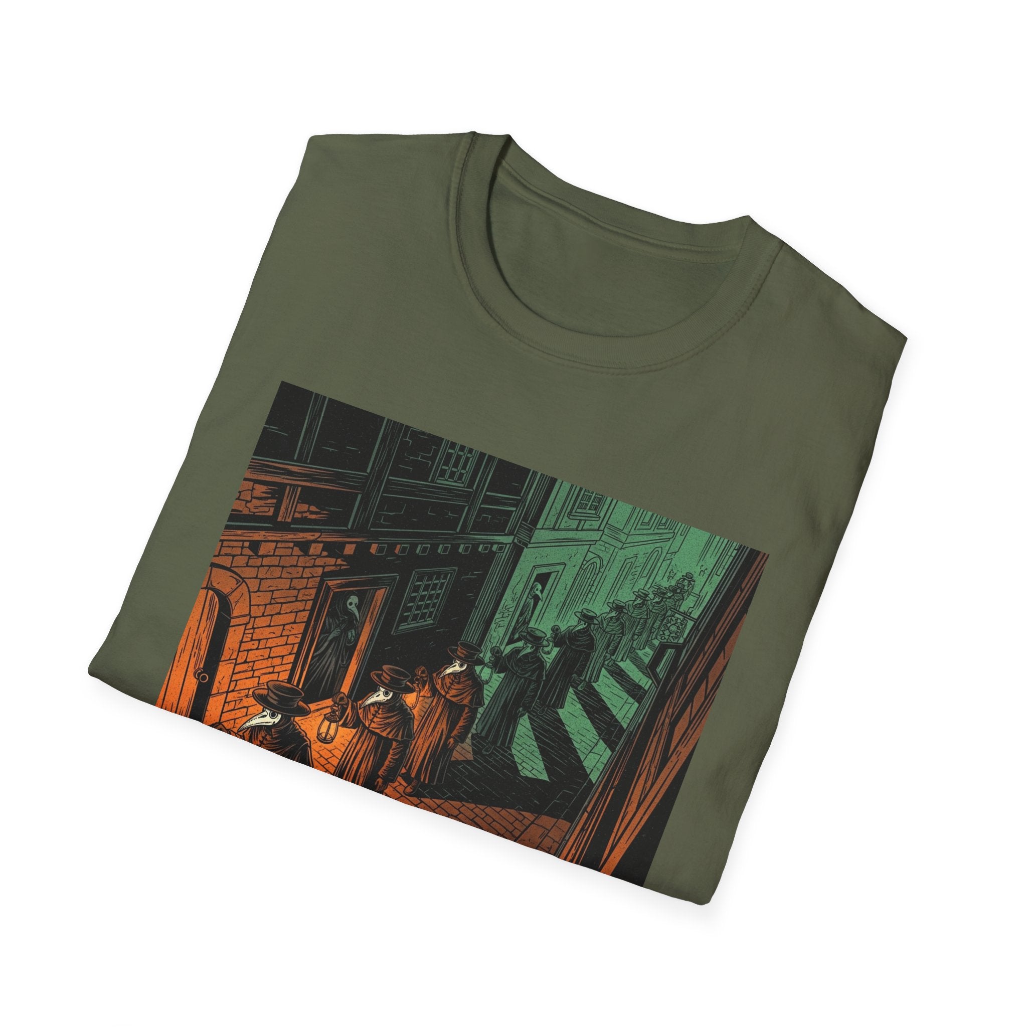 Street Art Themed Unisex Softstyle T-Shirt