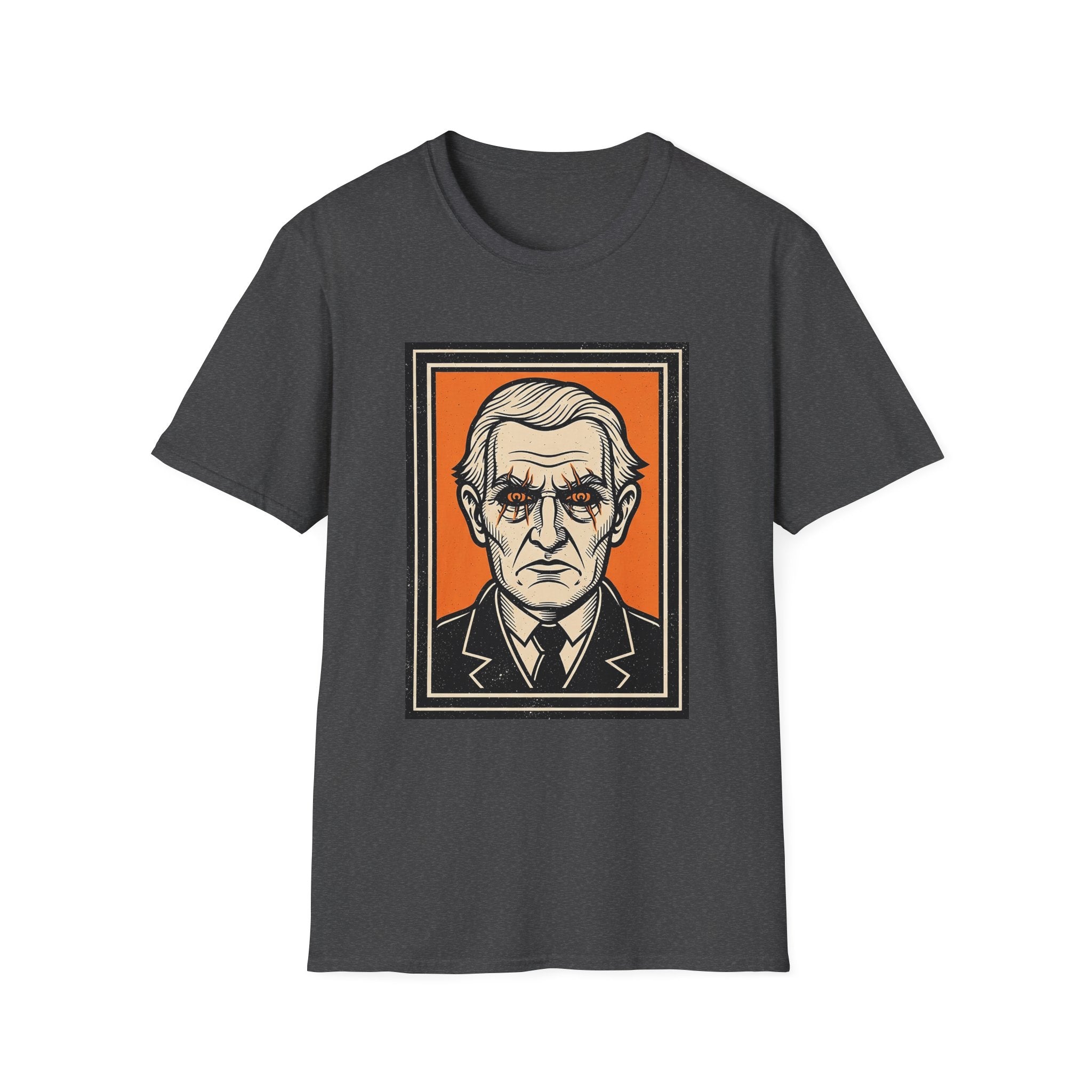 Vintage-Inspired Graphic T-Shirt with Retro Portrait