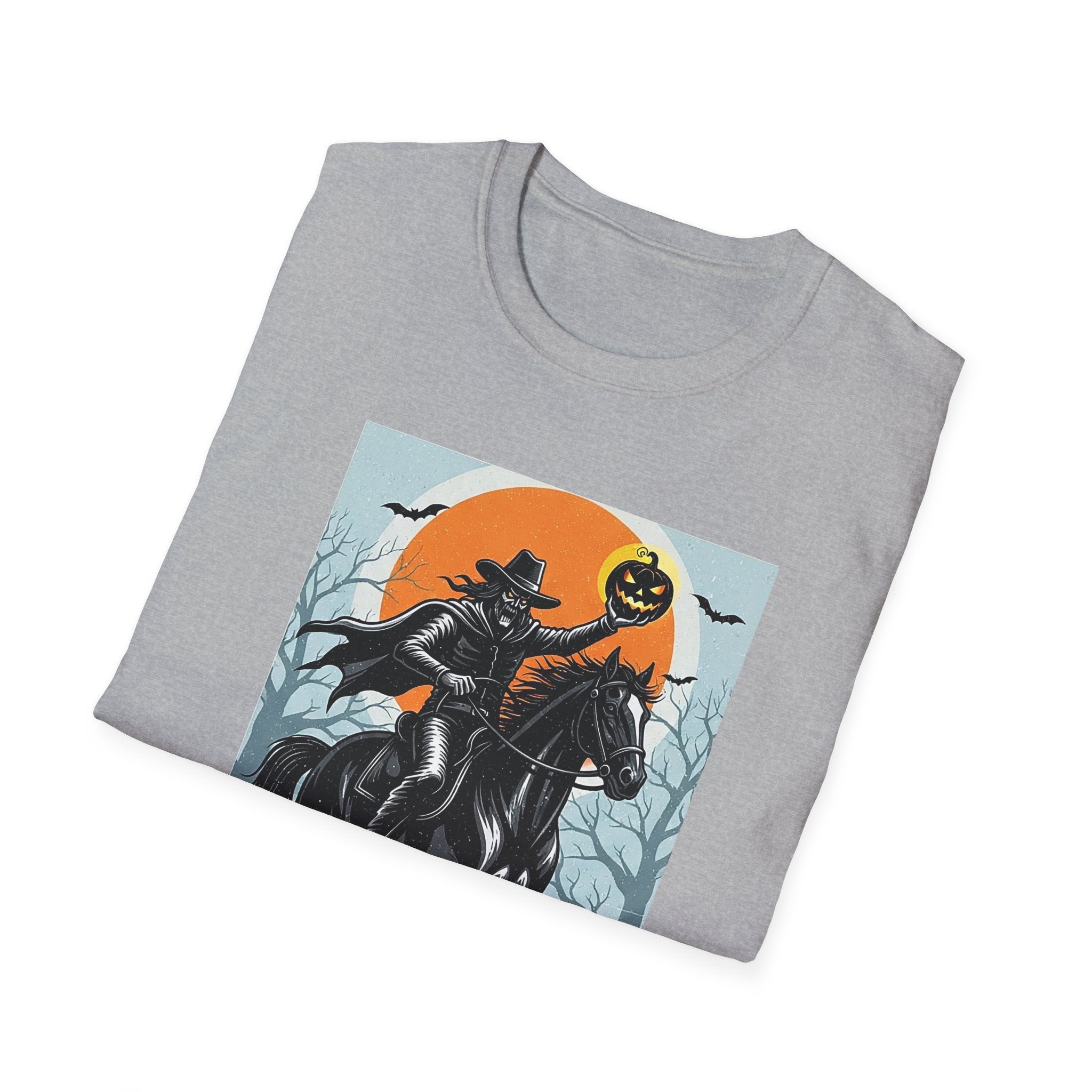Halloween Witch Riding Horse T-Shirt