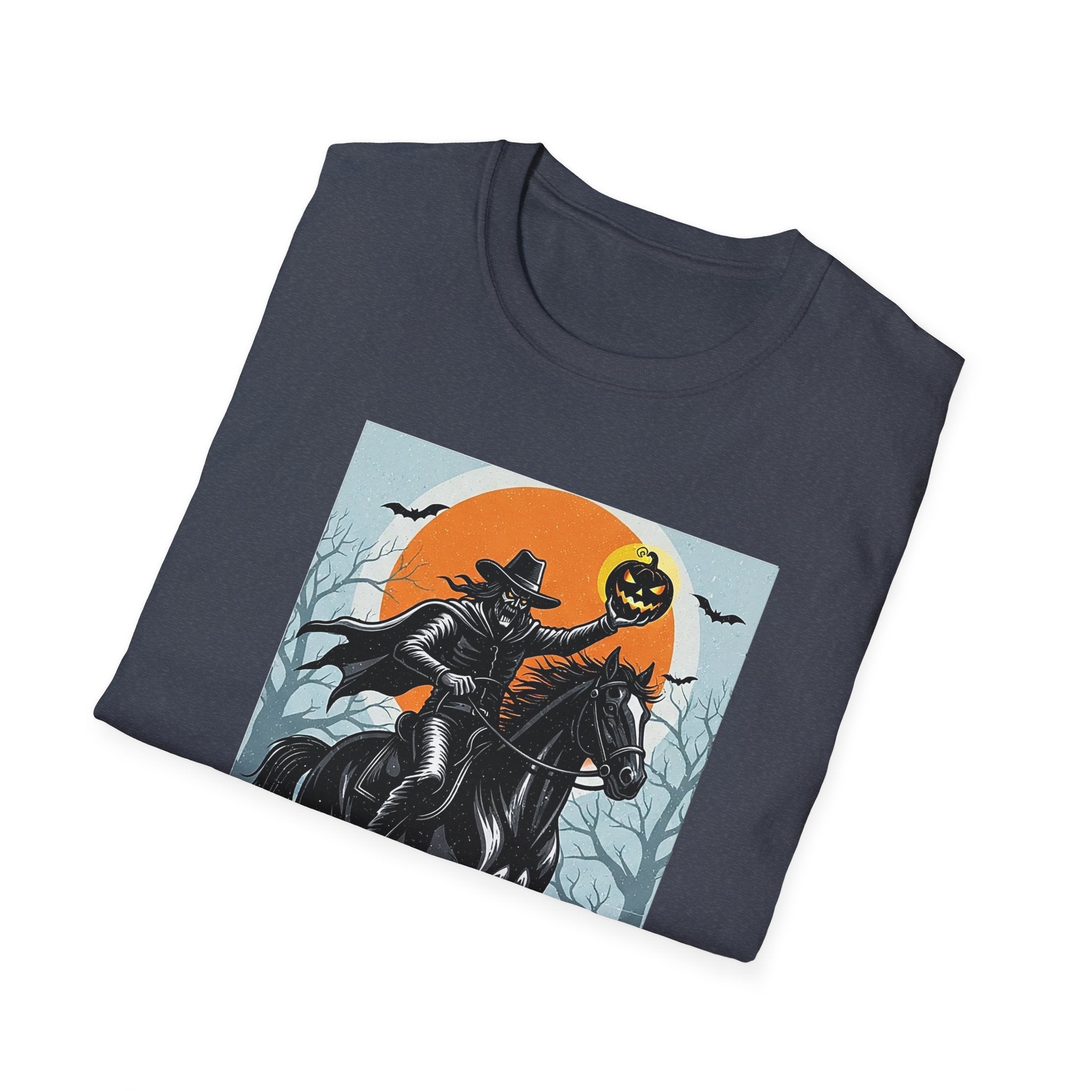 Halloween Witch Riding Horse T-Shirt