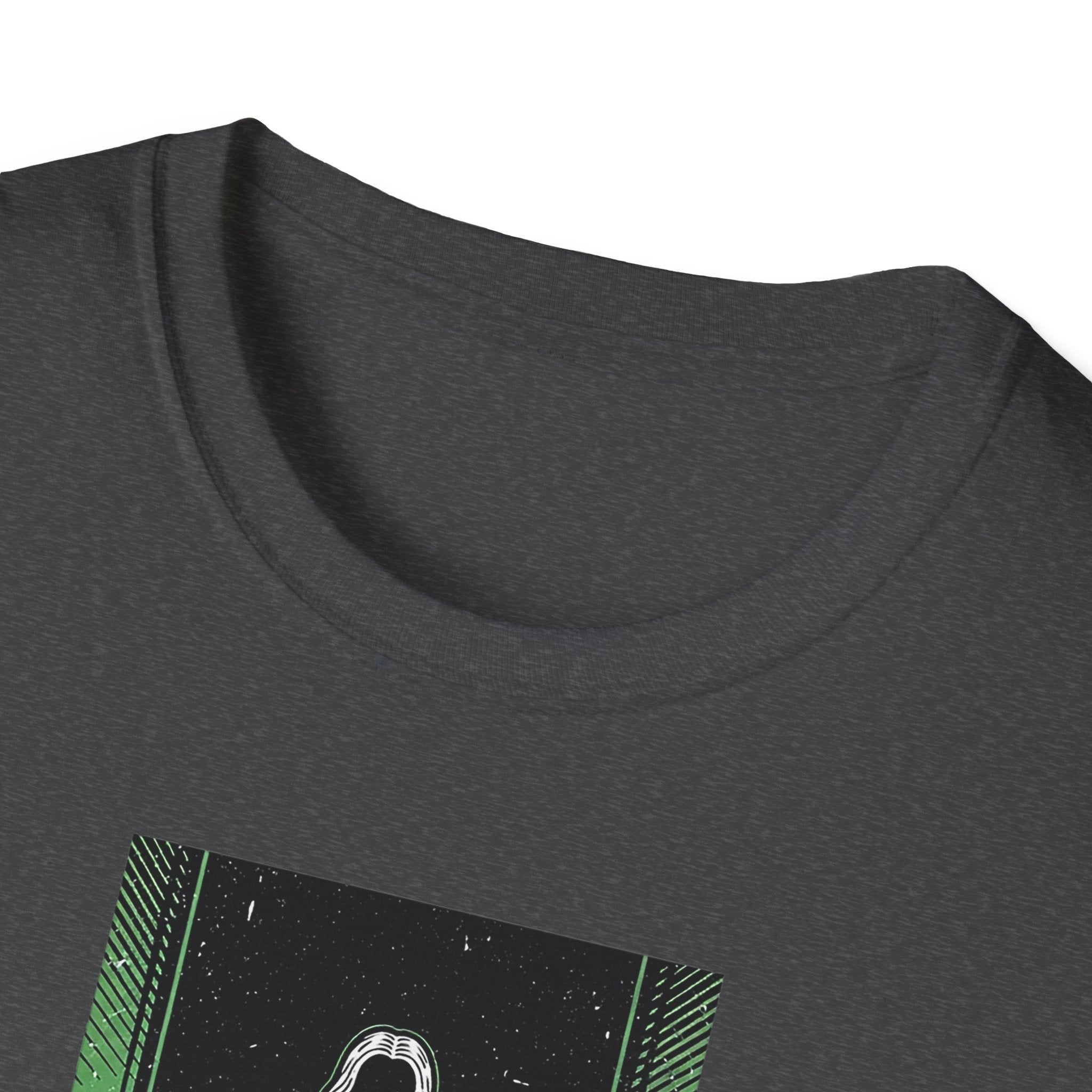Mystical Green Hooded Figure T-Shirt