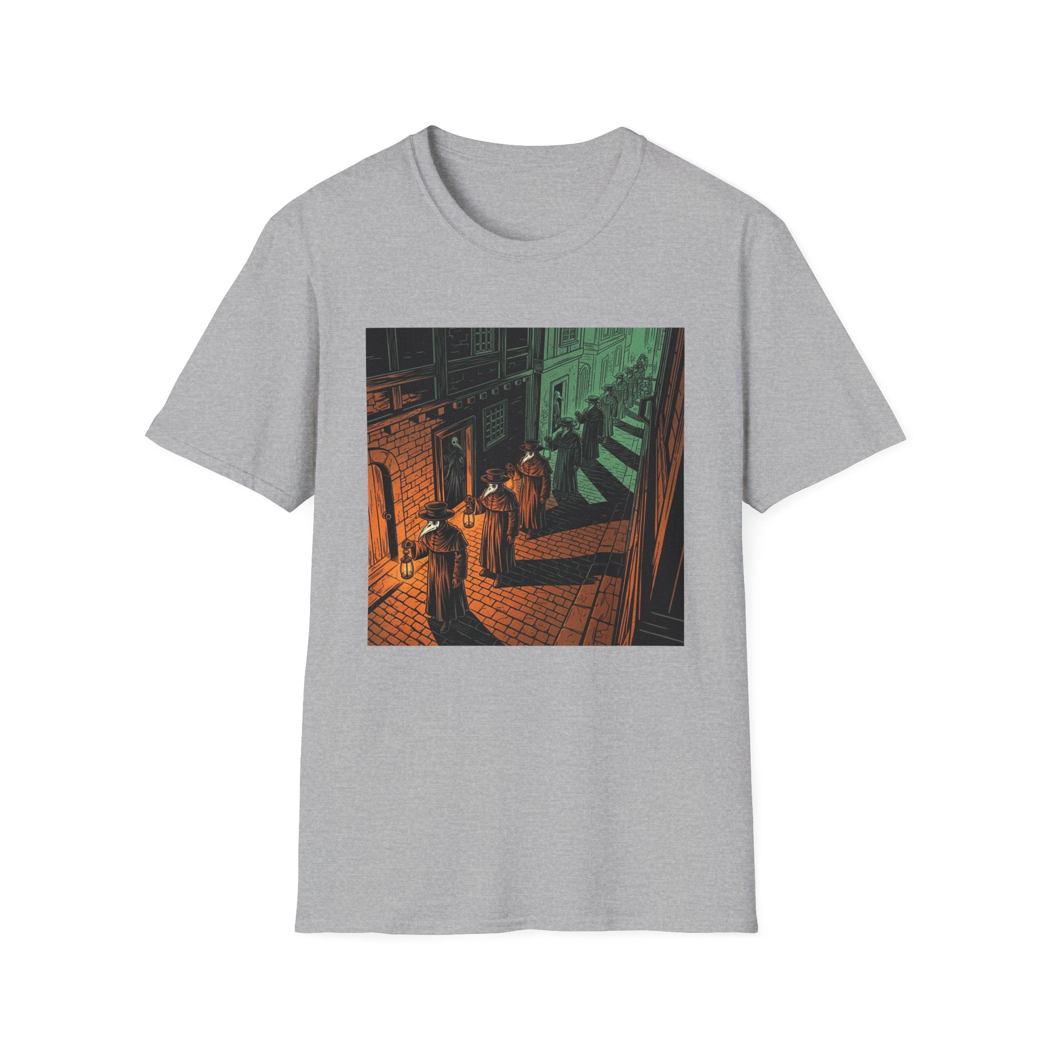 Street Art Themed Unisex Softstyle T-Shirt