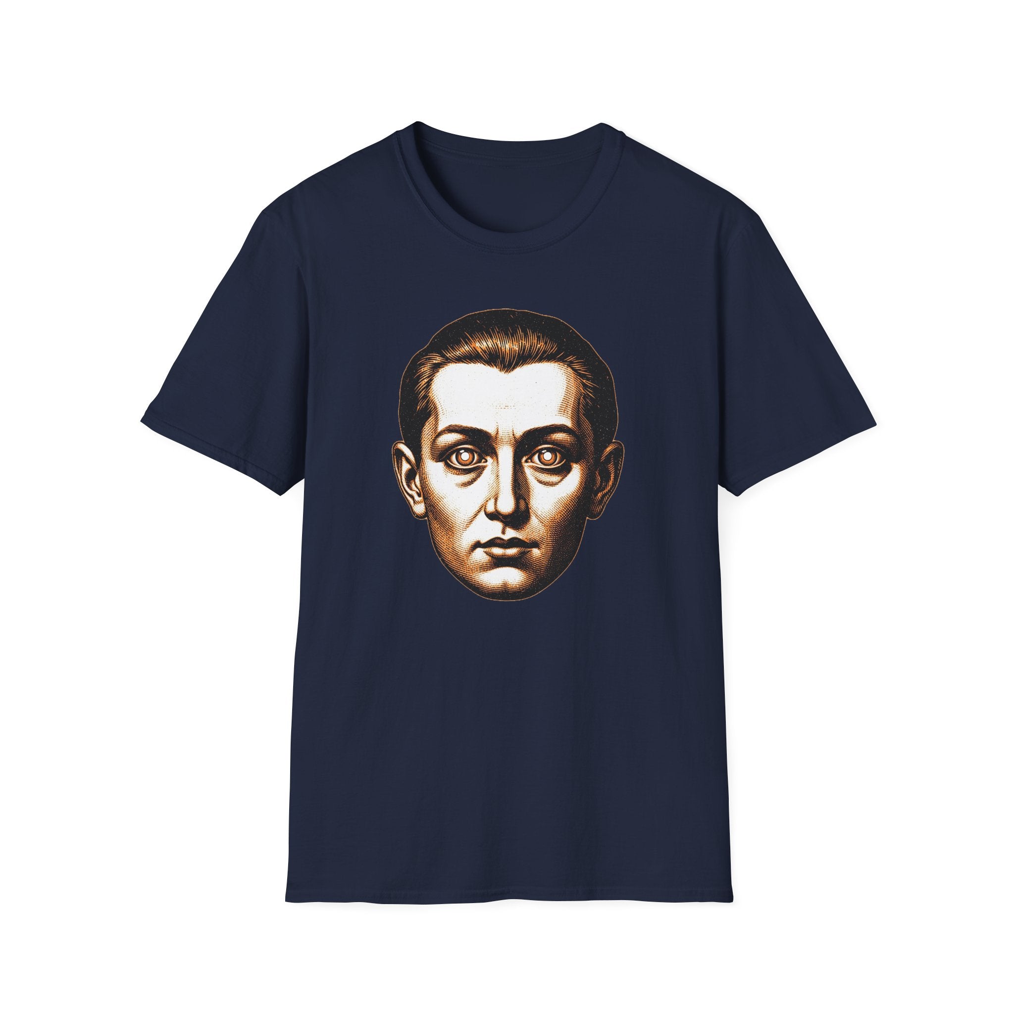 Vintage Face Unisex Softstyle T-Shirt