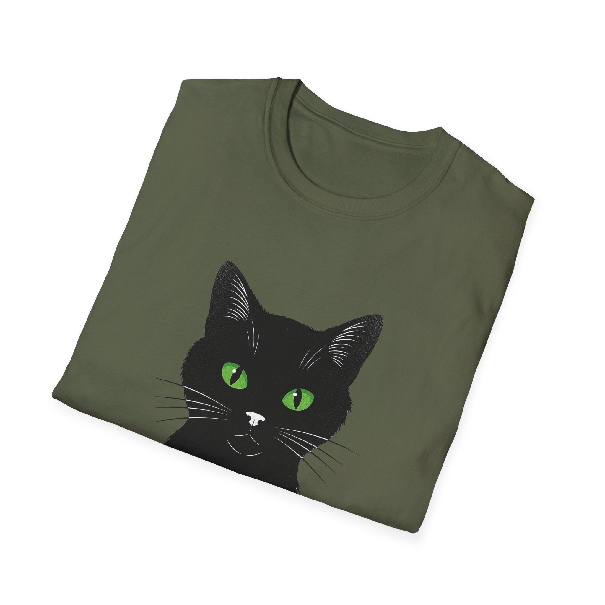 Black Cat Graphic T-Shirt