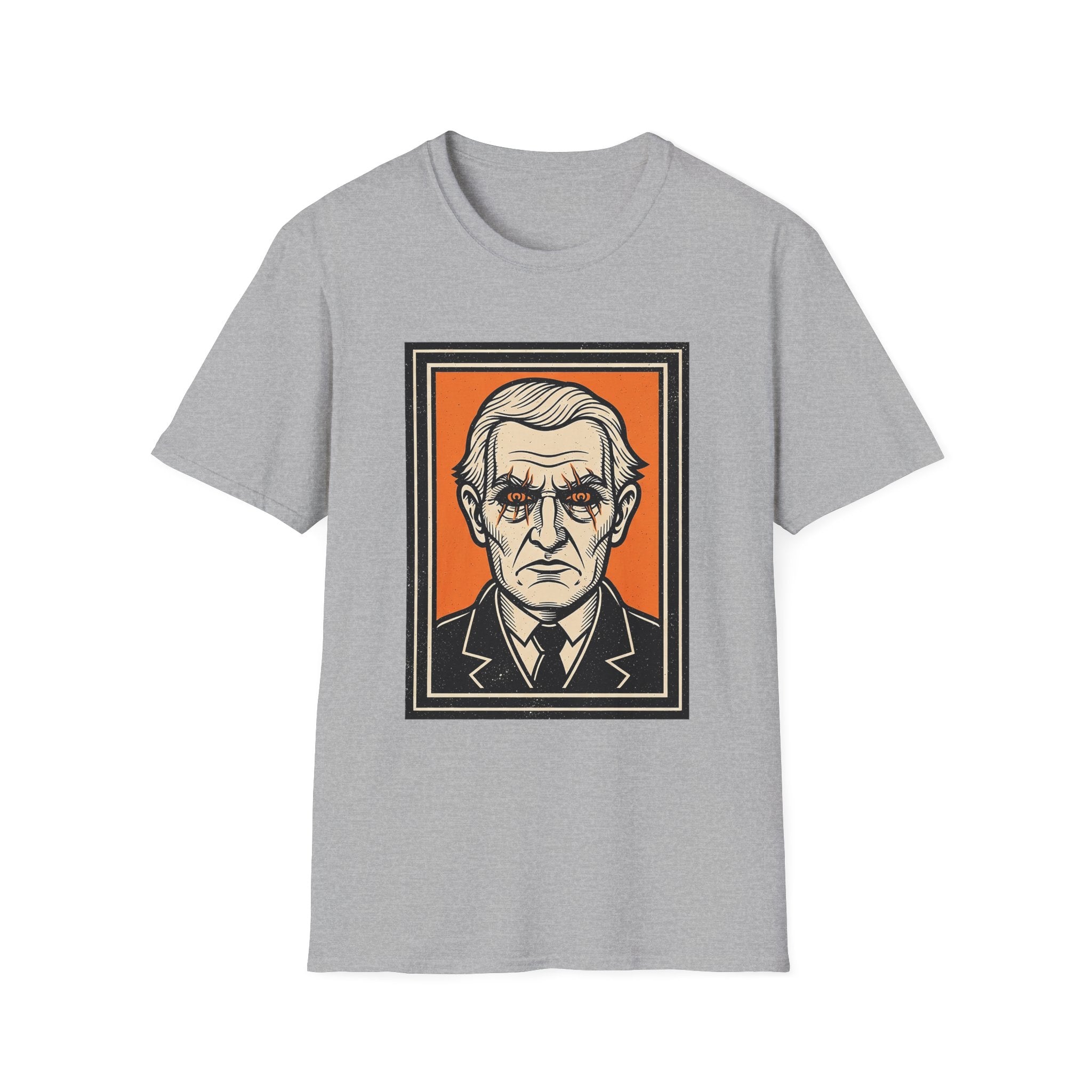 Vintage-Inspired Graphic T-Shirt with Retro Portrait