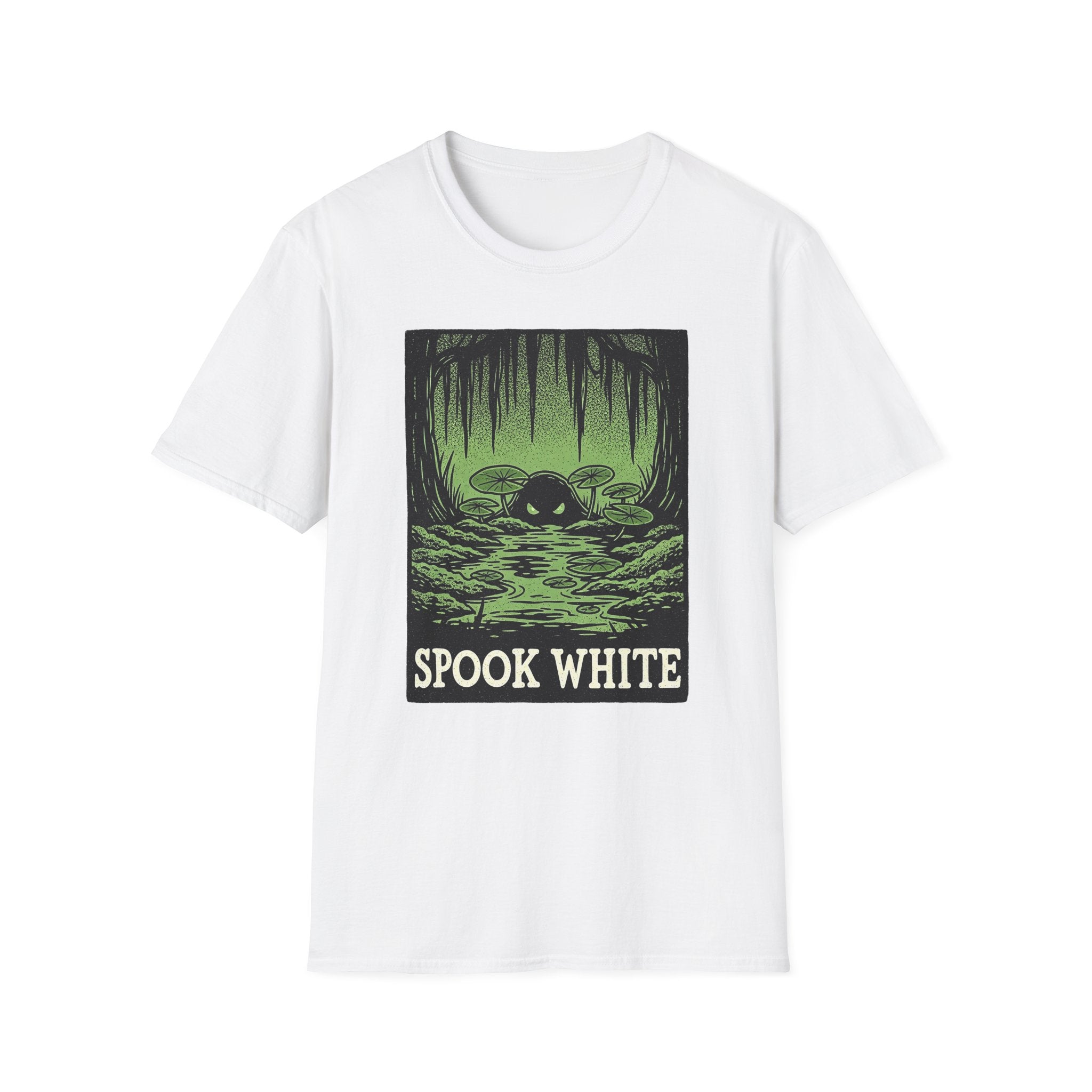 Spook White Unisex Softstyle T-Shirt