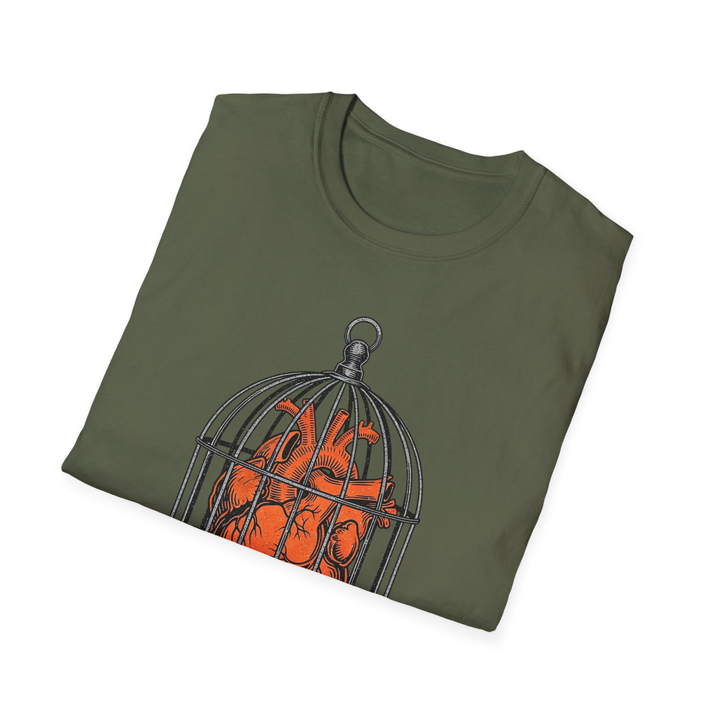 Caged Heart Unisex T-Shirt
