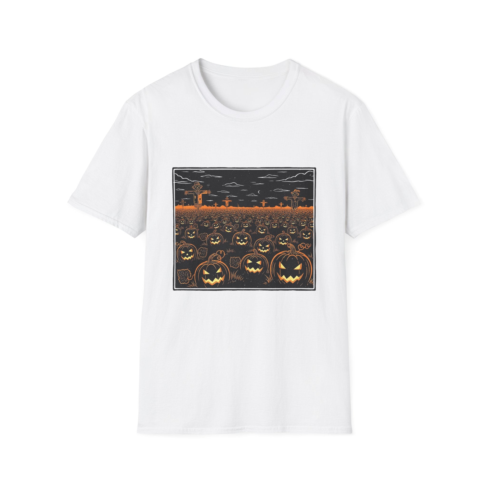 Halloween Pumpkin Graveyard T-Shirt