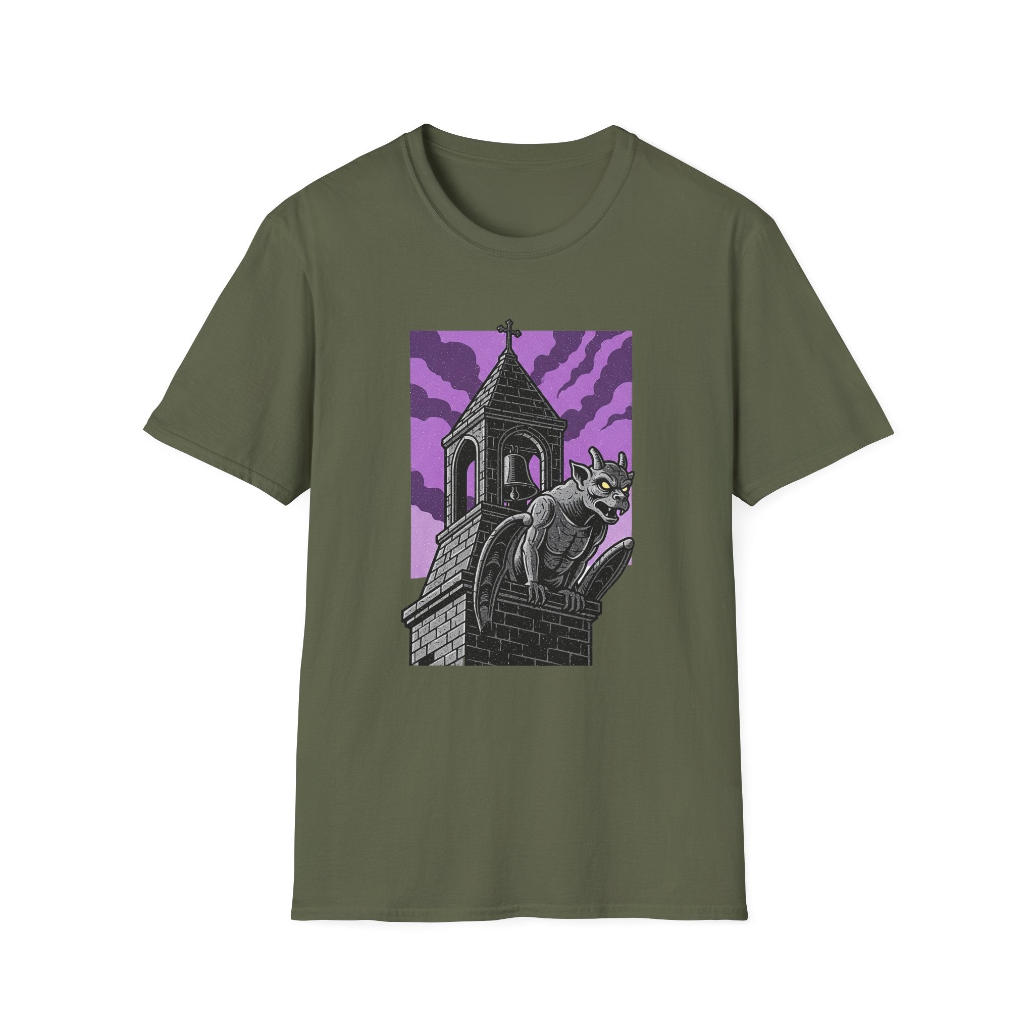 Gothic Gargoyle Unisex Softstyle T-Shirt
