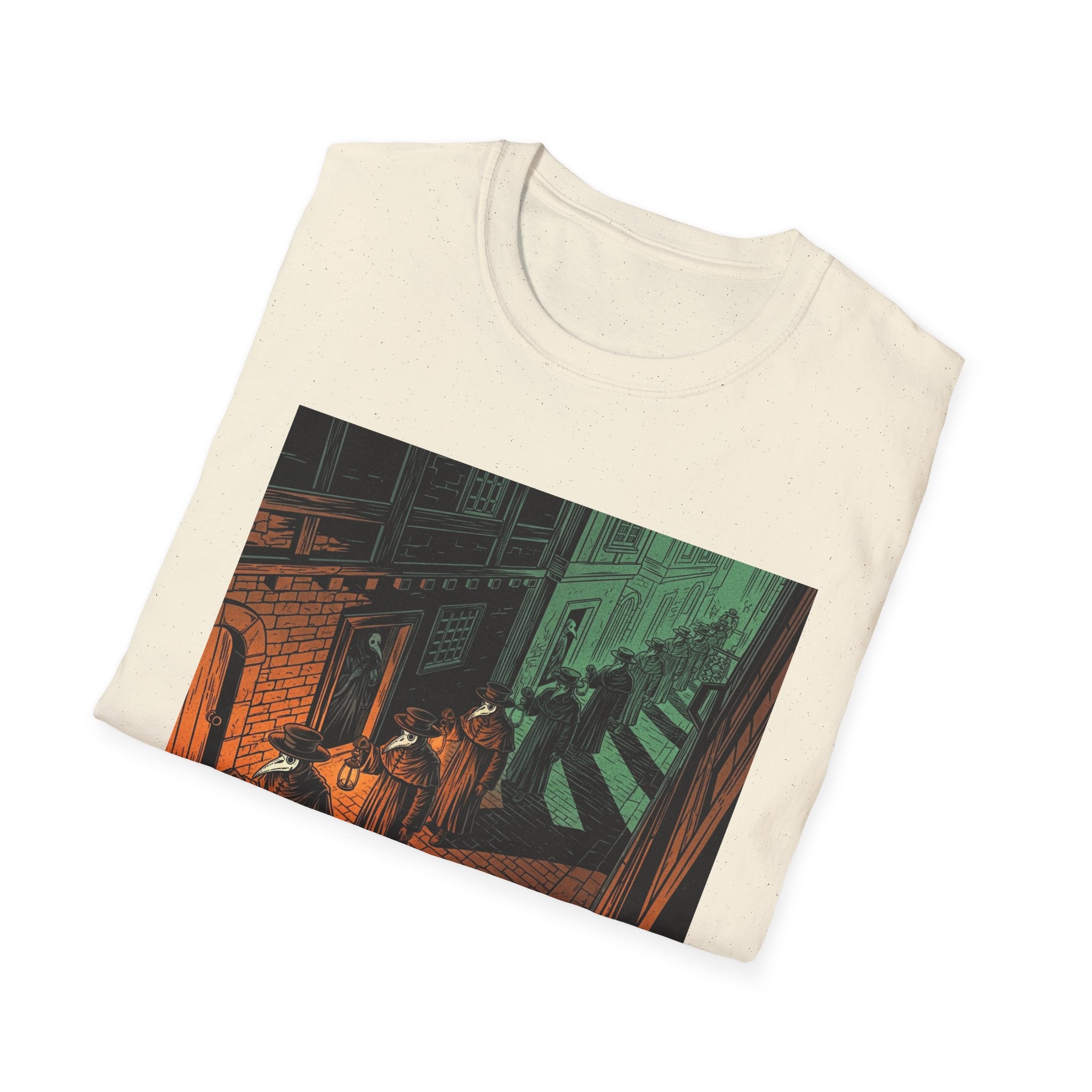 Street Art Themed Unisex Softstyle T-Shirt