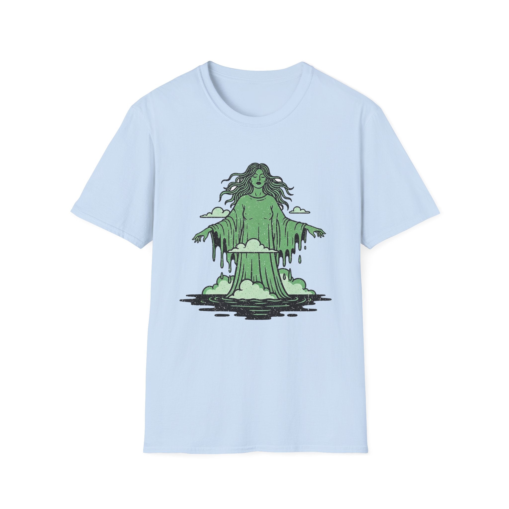 Green Goddess Unisex Softstyle T-Shirt