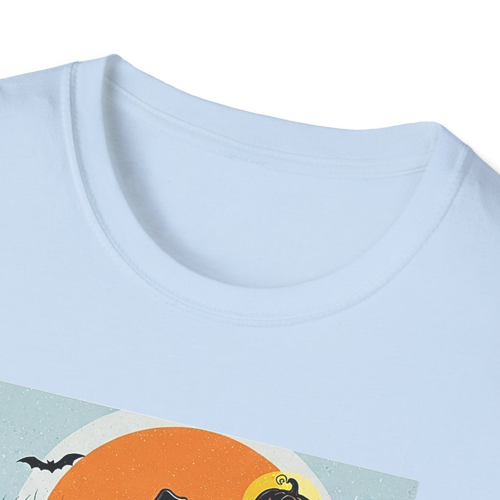 Halloween Witch Riding Horse T-Shirt