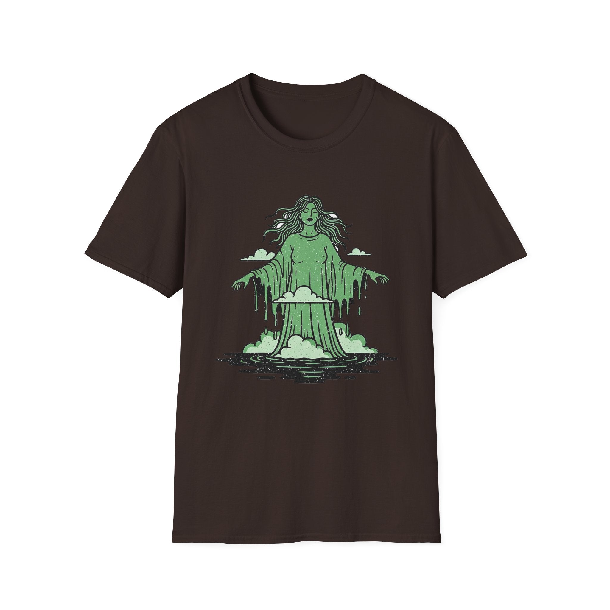 Green Goddess Unisex Softstyle T-Shirt