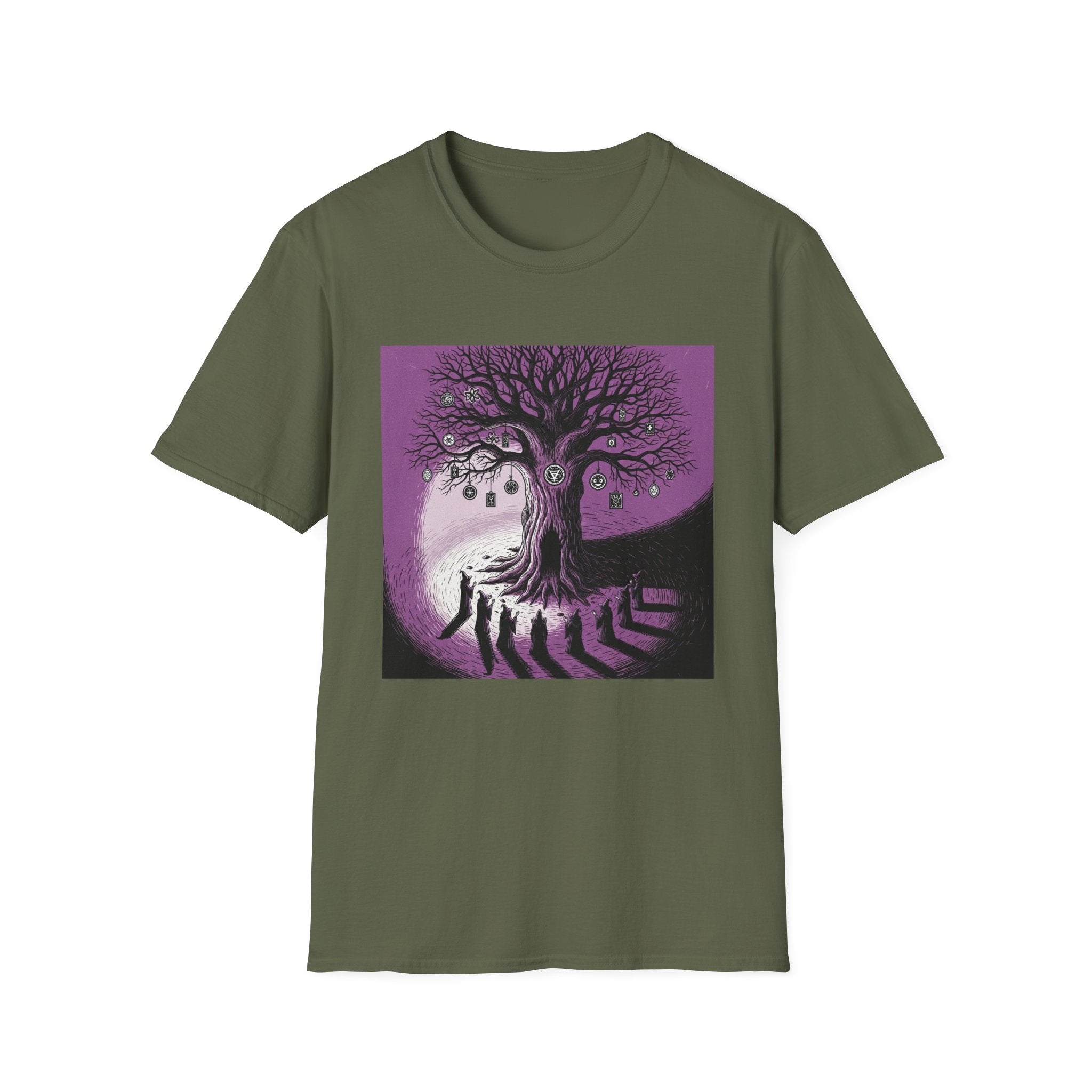 Mystical Tree Unisex Softstyle T-Shirt