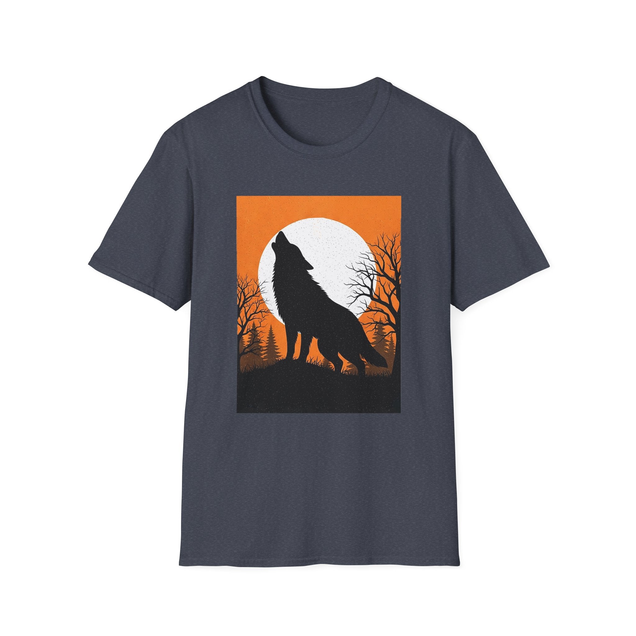 Howling Wolf Unisex Softstyle T-Shirt