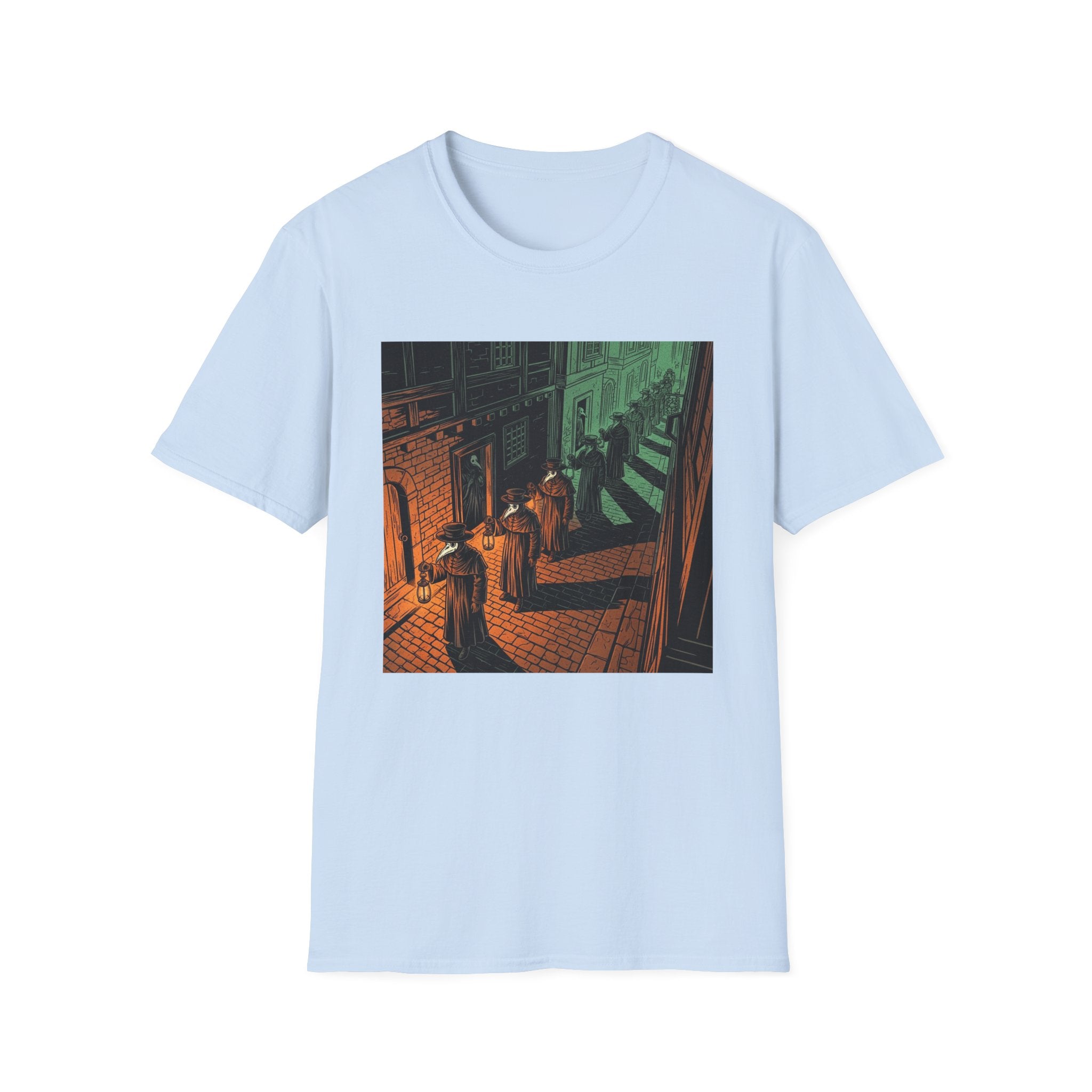 Street Art Themed Unisex Softstyle T-Shirt