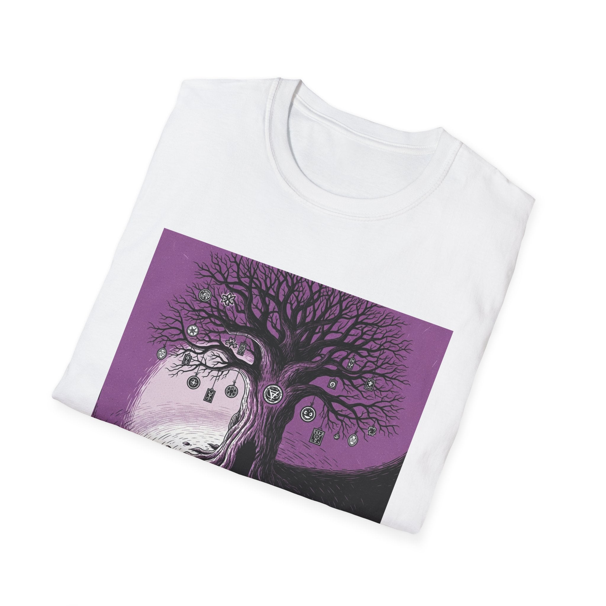 Mystical Tree Unisex Softstyle T-Shirt