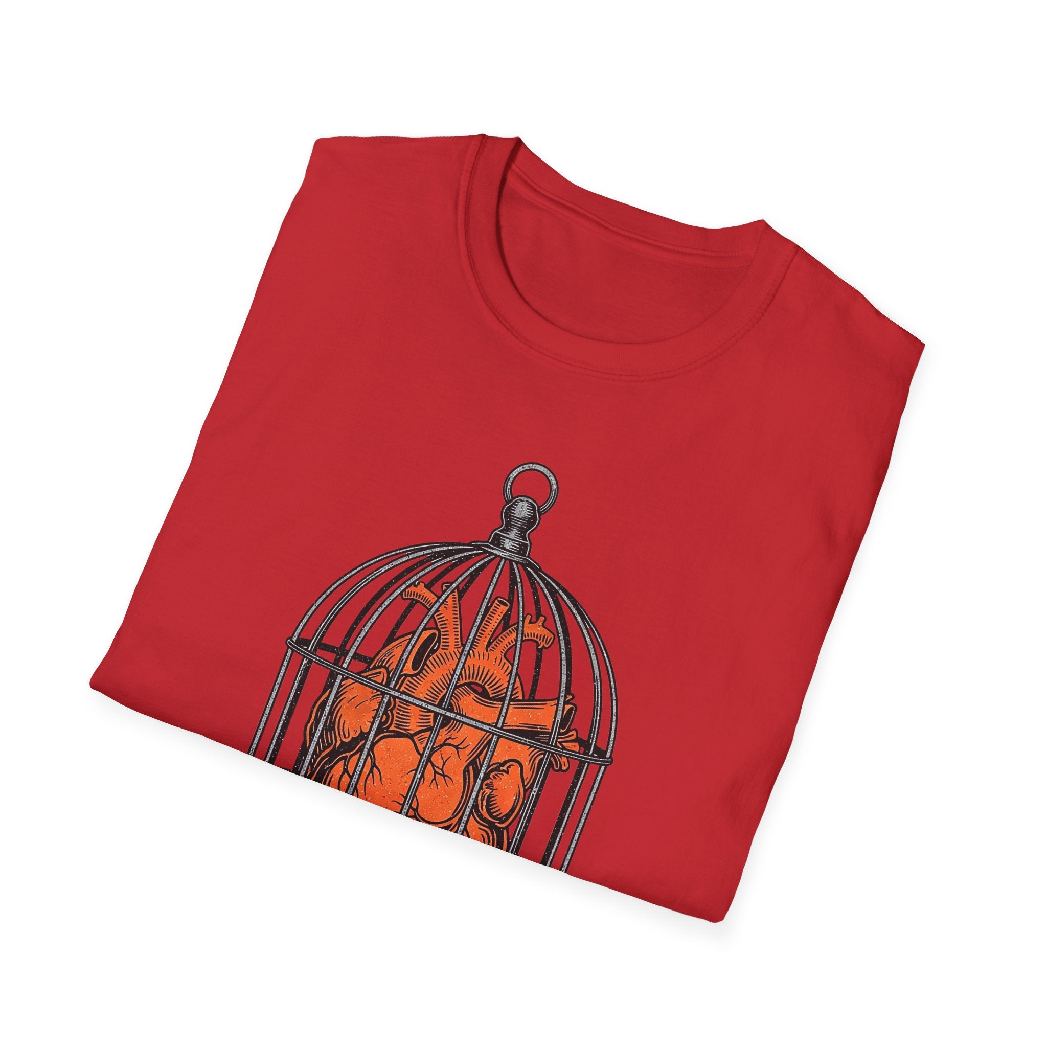 Caged Heart Unisex T-Shirt