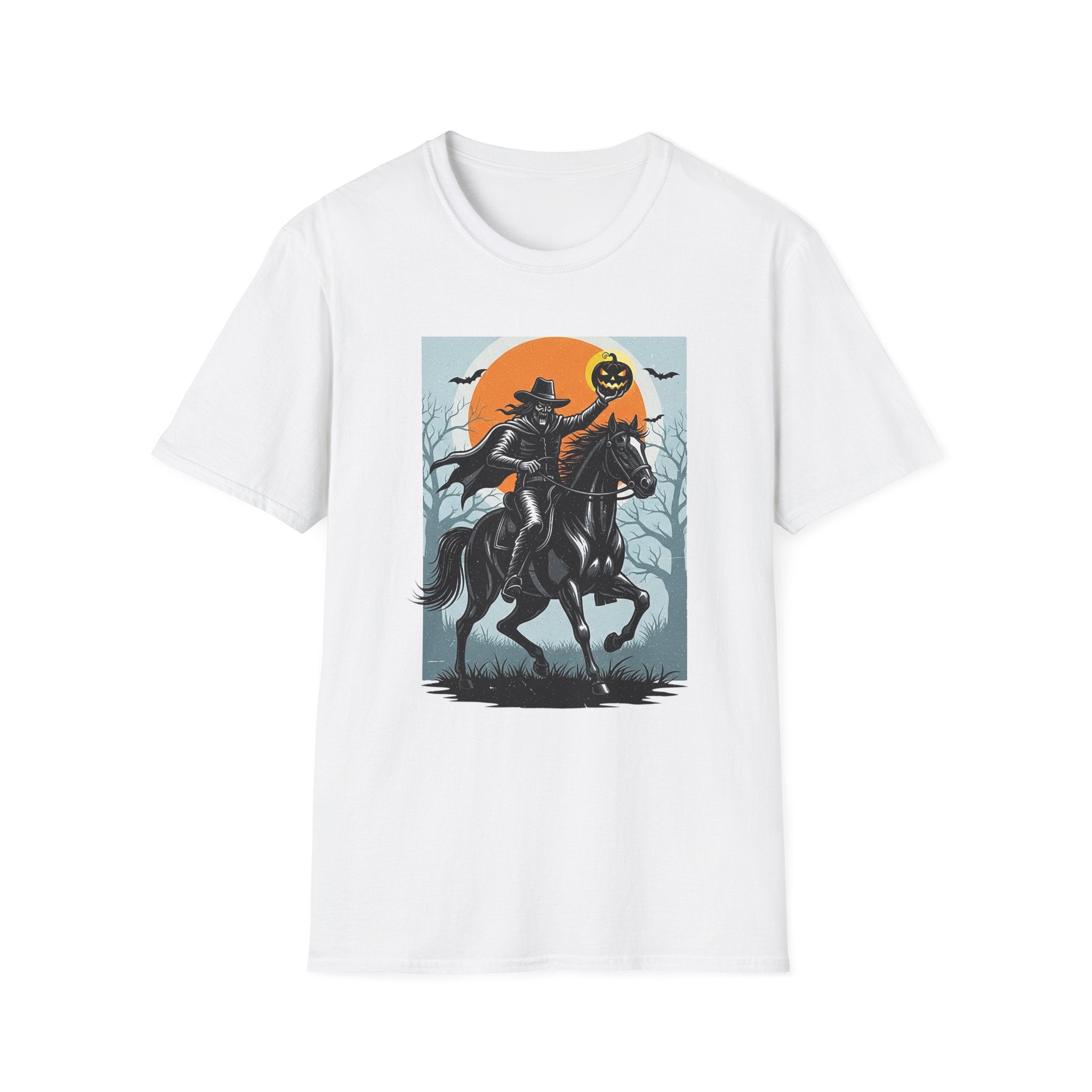 Halloween Witch Riding Horse T-Shirt